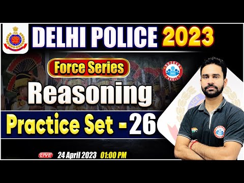 Delhi Police Reasoning Class 2023 | Delhi Police Reasoning Practice Set 26 | Reasoning by Rahul Sir