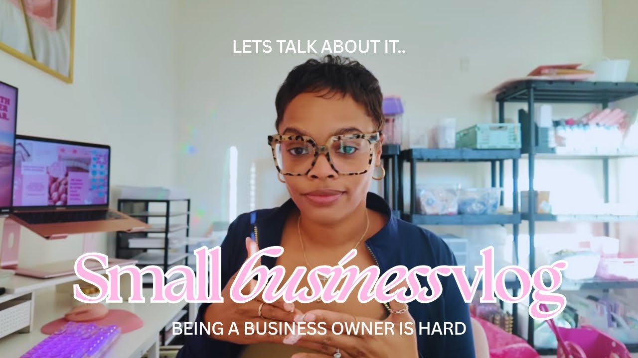 Day in the Life of a Small Business Owner | Pricing, Struggles & My ...