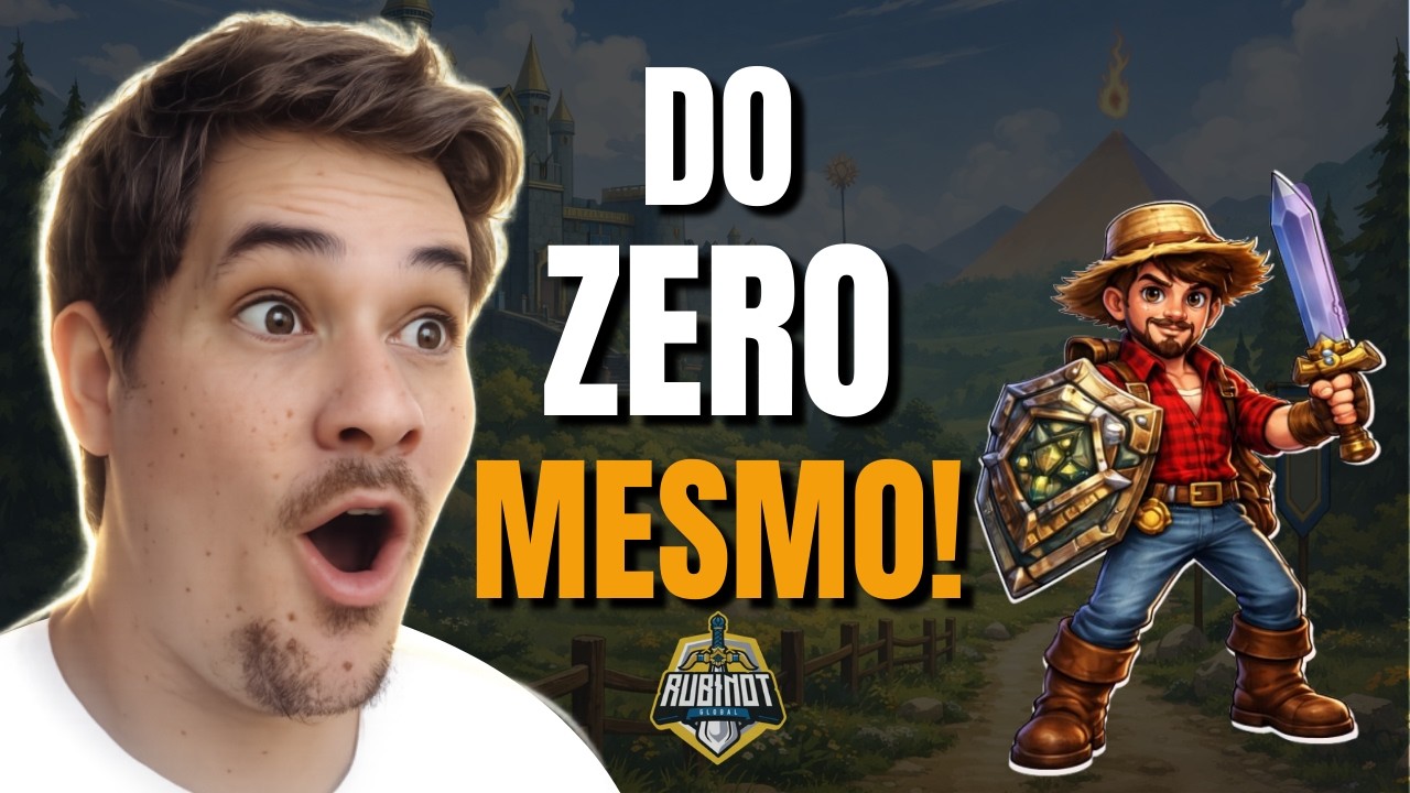 DO ZERO AO PRIMEIRO FARM NO RUBINOT! Primeira Hunt # 01