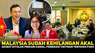 URAT MALU MALAYSIA HABIS❗️Kini minder pakai pemain lokal, Indonesia \u0026 Vietnam tertawa puas