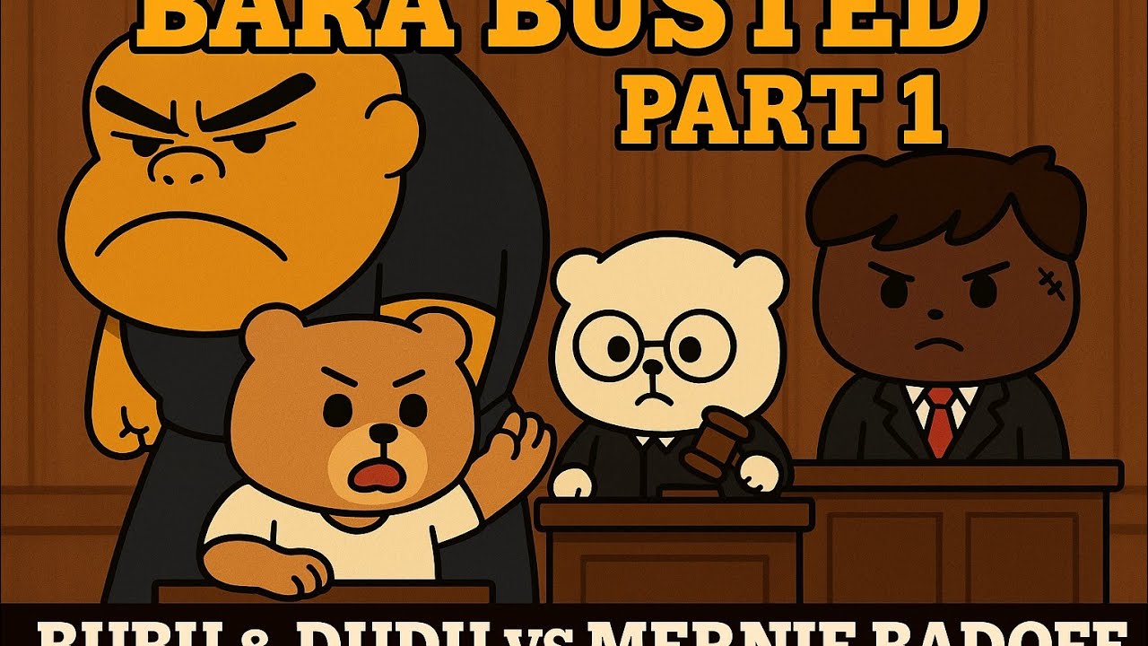 Bara Busted Part 1 | Bubu & Dudu vs Mernie Badoff’s Evil Plot | Animated Legal Drama”