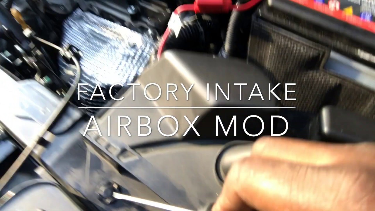 2017 Nissan Rogue Factory AIRBOX/INTAKE MOD!!!! YouTube