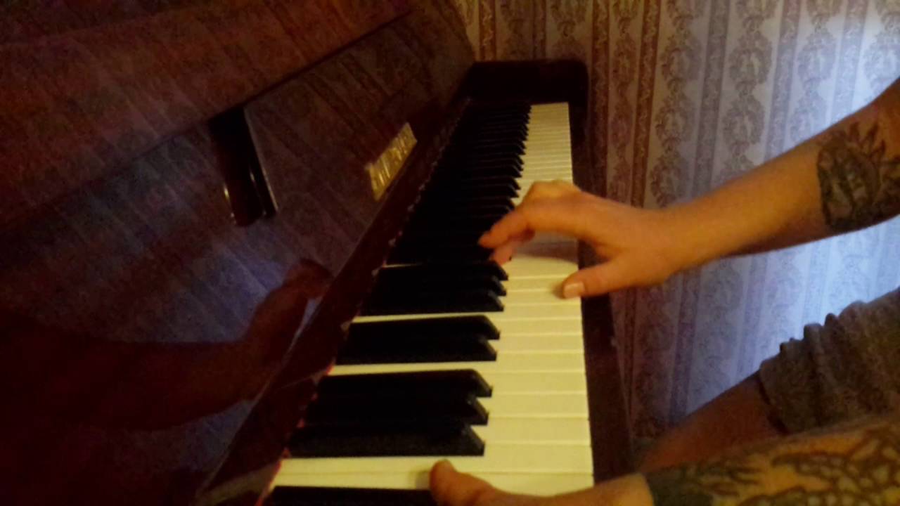 Sólstafir - Lágnætti piano part cover