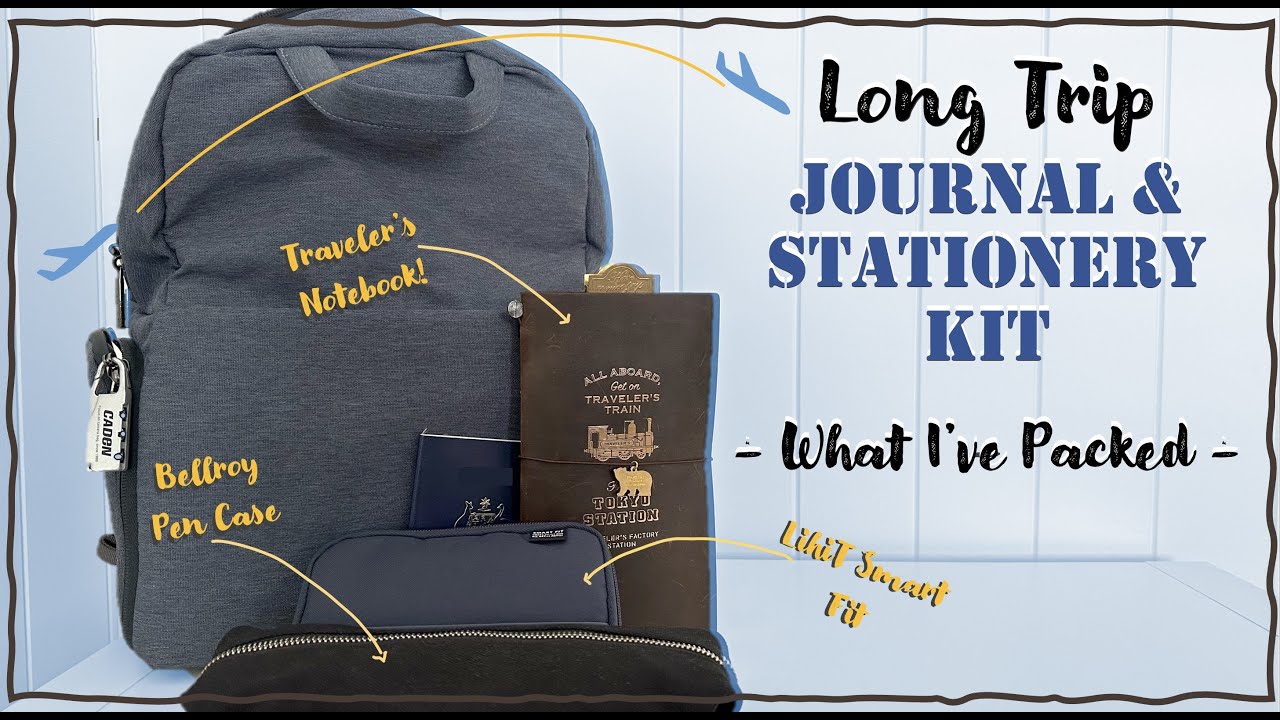 Комплект для записей | Записная книжка путешественника🌏 Всё для дальних поездок. Часть 2 