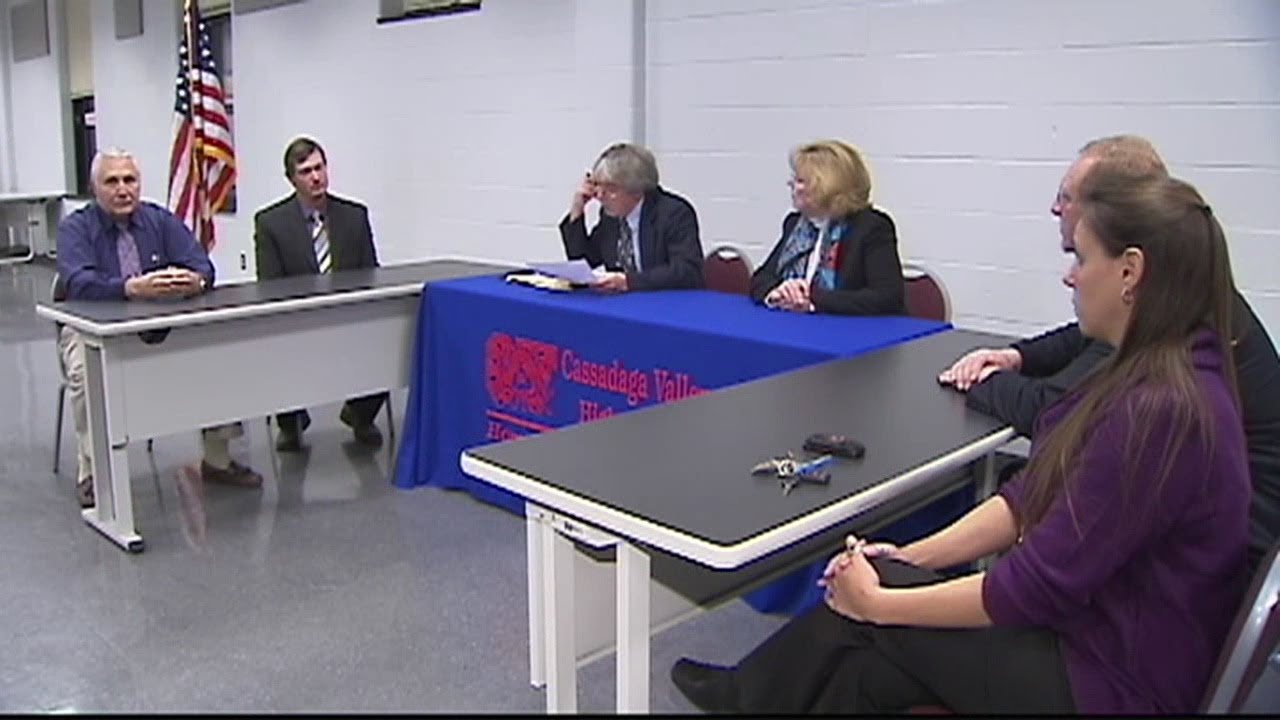 Cassadaga Valley Supt. forced to resign YouTube