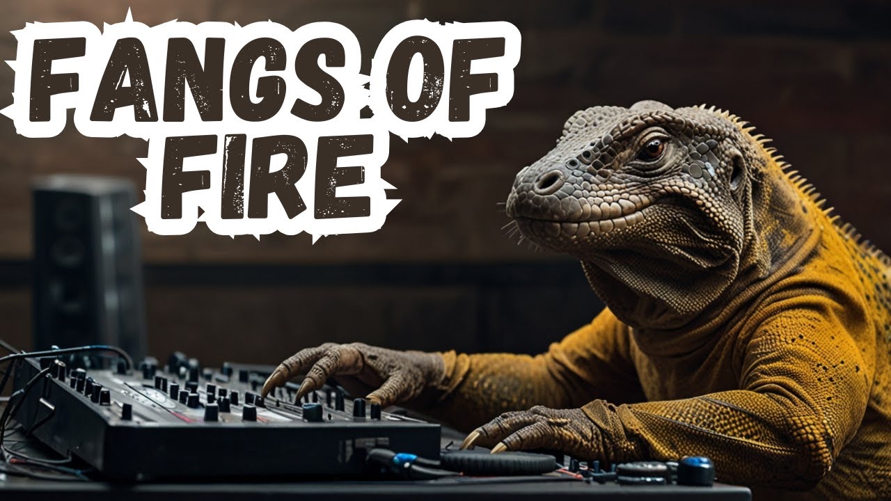 Fangs of Fire - KOMODO DRAGON SONG | Animal & NATURE SONGS