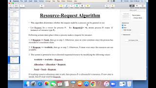 21June2021 -1 Resource Request Algorithm and it's problem