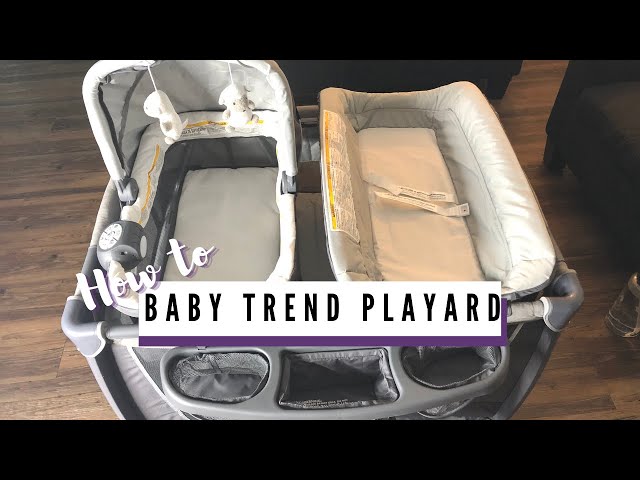 How To Put BABY TREND PLAYARD Pack N Play Together (2023) | Baby Product  Tutorial | TheFortitudeFix - YouTube