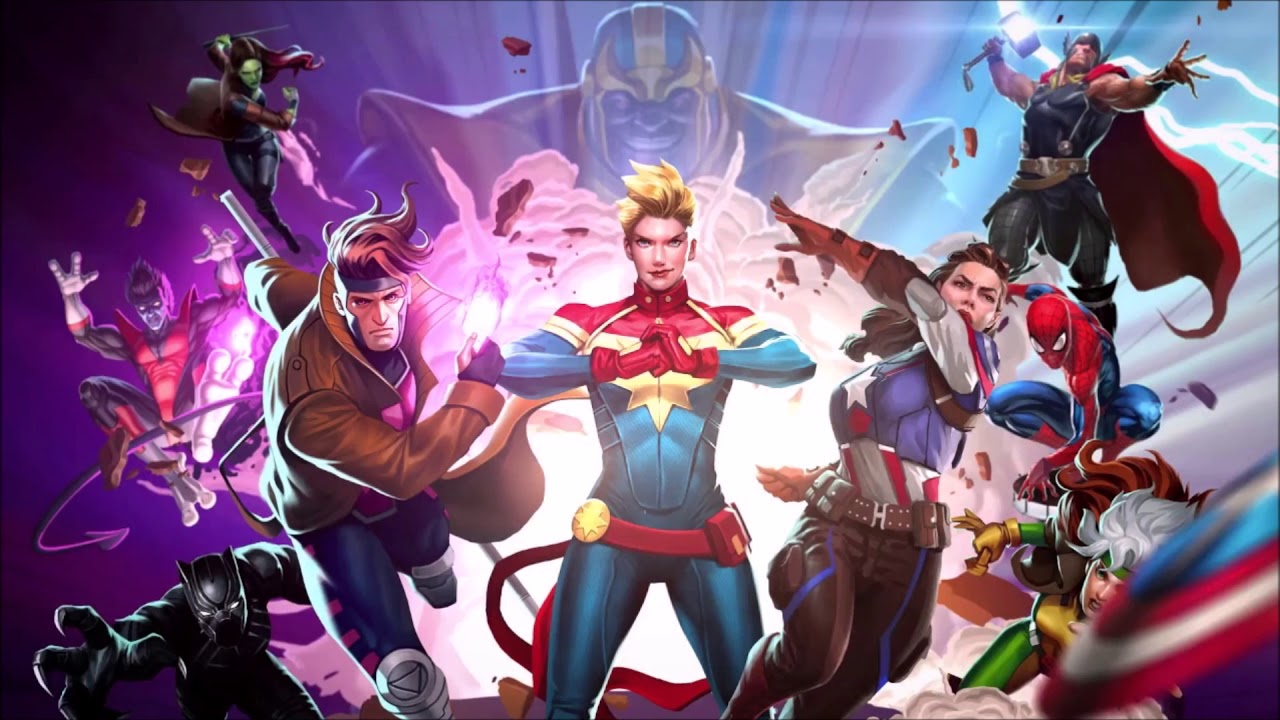 Marvel Puzzle Quest - Battle Track 1 (Fixed)