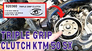 Intuitive Race Products Triple Grip Clutch Install KTM 50 SX