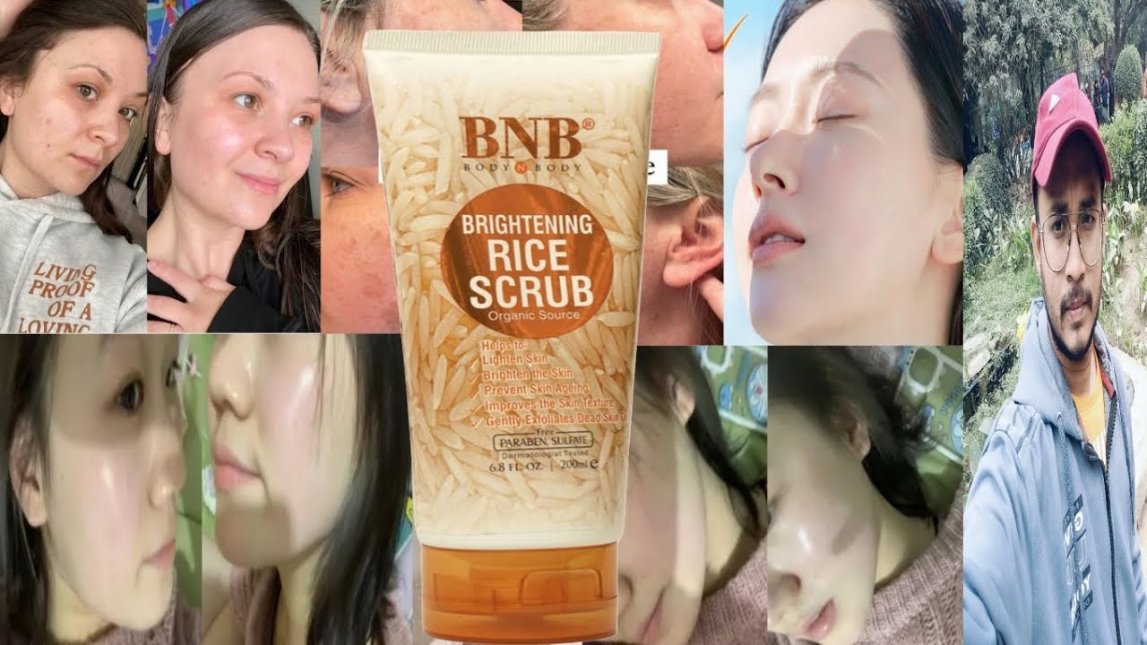 BNB Brightening Rice Scrub | Honest Review