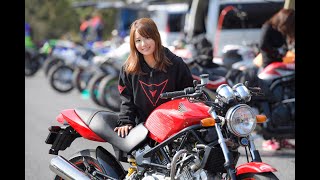 路面はウエット！ 平嶋夏海が「ダンロップ・オートバイ杯ジムカーナ2019」開幕戦で公式戦デビューを飾る！
