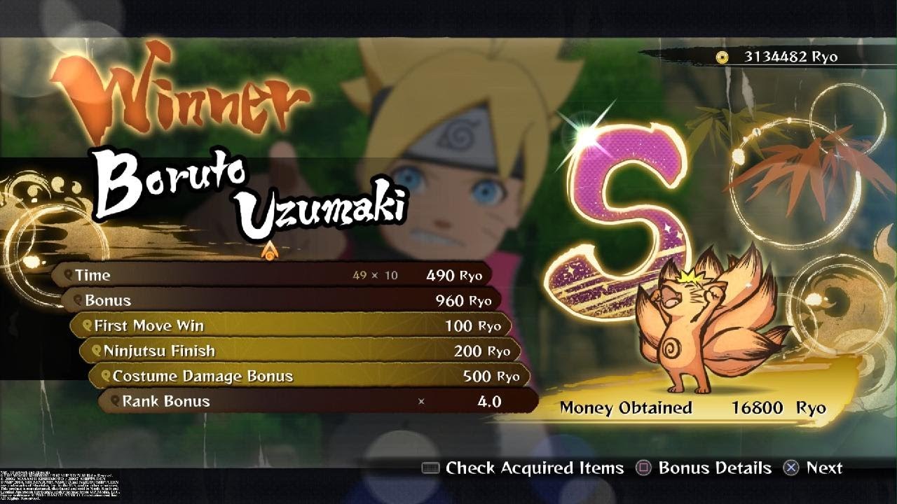 NARUTO SHIPPUDEN: Ultimate Ninja STORM 4. BORUTO tale