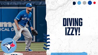 Isiah Kiner-Falefa makes an INCREDIBLE diving catch to end the ballgame!