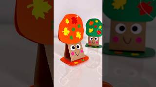 Autumn Trees - Cute Easy Craft for Kids  🍁