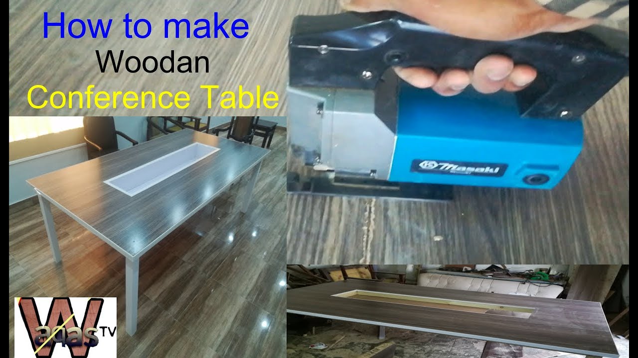 How to make wooden Conference table