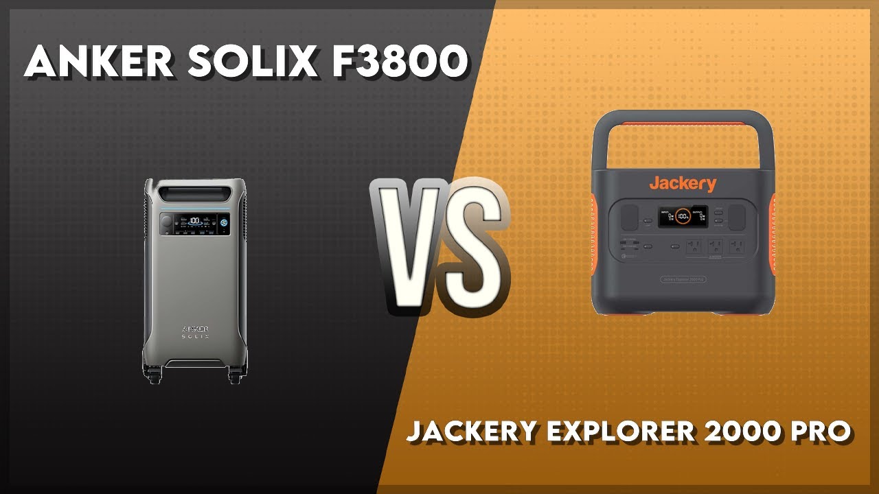 Anker Solix F3800 vs Jackery Explorer 2000 Pro Technical