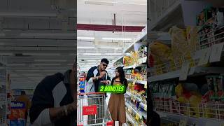 GIVING CHANCE TO RANDOM GIRL FOR BUYING ANYTHING FROM P ALPHABET #shorts
