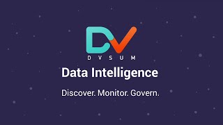 DvSum Data Intelligence - AI-powered, Active, Augmented Data Catalog