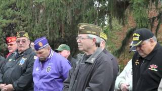 Island veterans hold remembrance ceremony at WWI monument