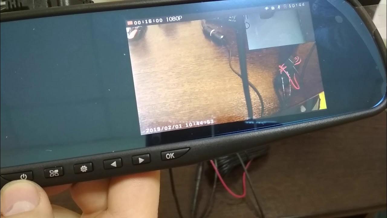 Инструкция зеркало-видеорегистратор VEHICLE BLACKBOX DVR с камерой ...
