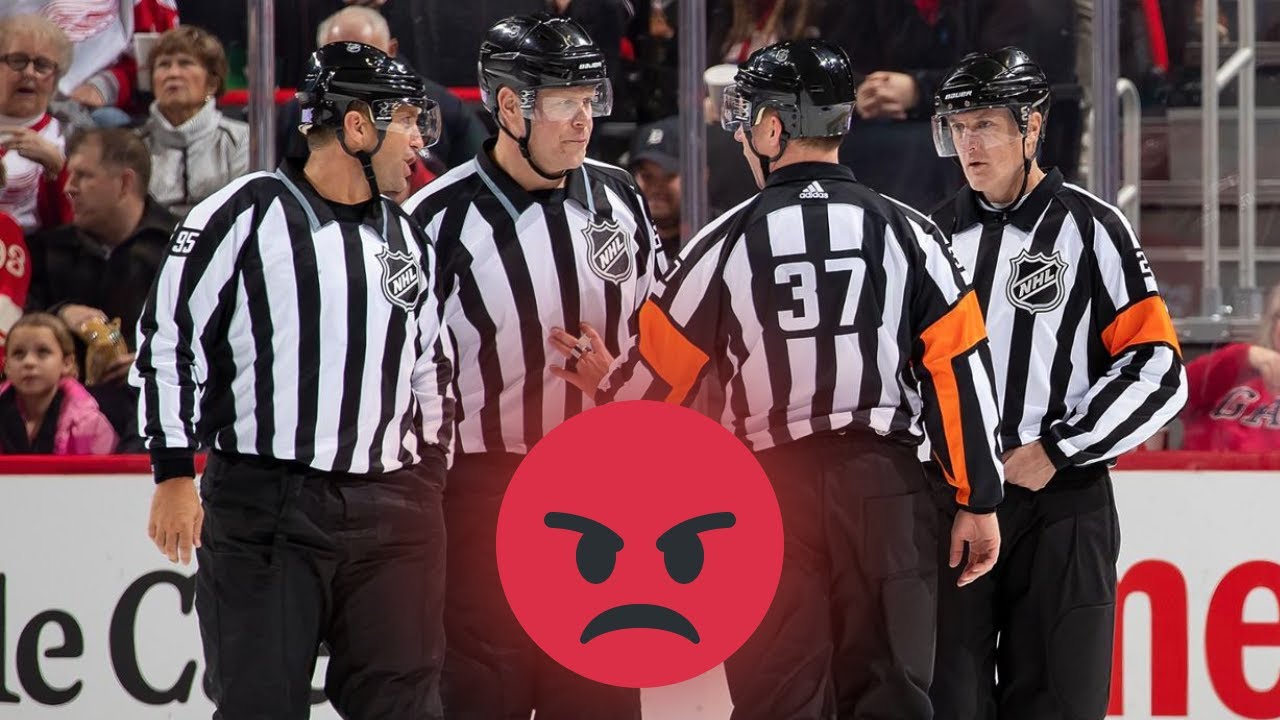 Refs Problems The NHL's REFEREE PROBLEM!!!!! - YouTube