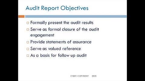 CISA: DOMAIN 1 PART 12 REPORTING AND COMMUNICATION TECHNIQUES