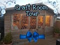 Craft Room Tour Aug 2018 | Craft Supplies | Craft Cabin
