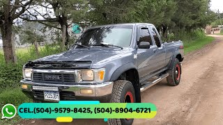SE VENDE TOYOTA 22R, CABINA Y MEDIA, MODELO 1989, 4X4, 4 CILINDROS, SISTEMA EFI.