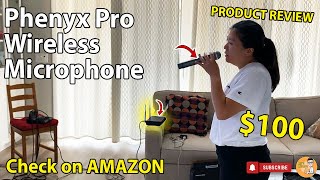 Phenyx Pro Wireless Microphone | Best $100 Wireless Microphones for Home Karaoke, Weddings, Church?