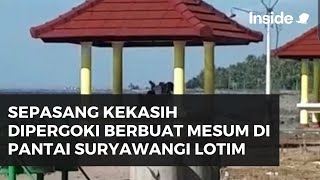 Sepasang Kekasih Dipergoki Berbuat Mesum Di Pantai Suryawangi Lotim