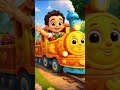 The Wheels Stopped Rolling! 🚘🎵 | Fun Baby Rhymes #animatedrhymes