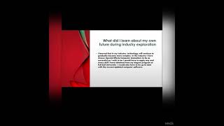 Full Sail University TEM Reflection Video