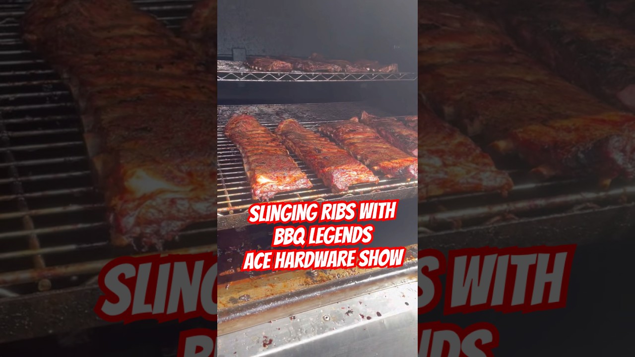 Slinging Ribs With BBQ Legends At Ace Hardware Show