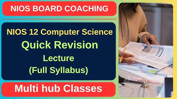 nios class 12 computer science solved question paper,nios 12 computer science syllabus