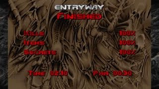 Doom 2 [PS4] Level 1 Entryway 100%
