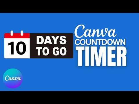 How to Create Count Down Timer on Canva | Canva Step-By-Step Tutorial