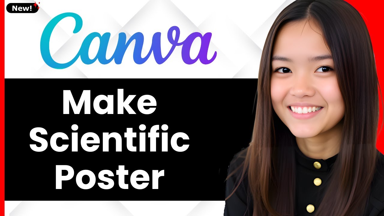 How To Make A Scientific Poster Using Canva | Research Papers 2026 (Step By Step)