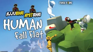 Human Fall Flat Live - Ajjubhai94 And Amitbhai Funny Gameplay