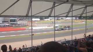 Full British Grand Prix 2015, Silverstone, Driver Parade from Woodcote B 05.07.15 Guide