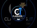 Follow @classLessIT to stay updated with the latest content, exam tips &amp; IT concepts #csit