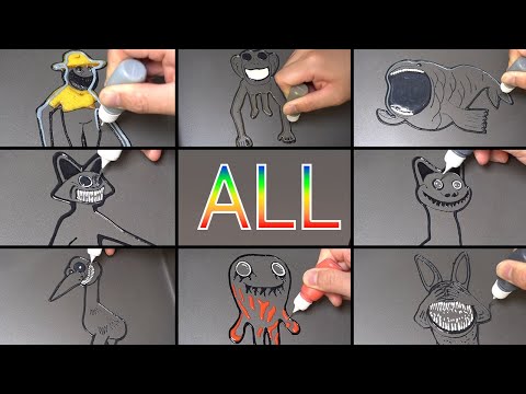 Zoonomaly All Pancake Art - Jumpscares & Monsters