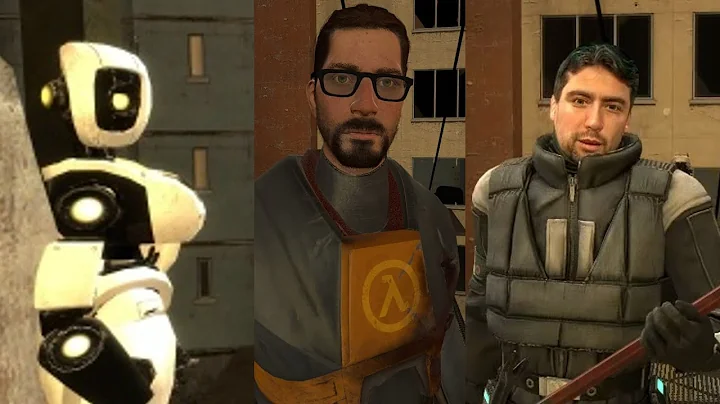 Barney Calhoun Teases Gordon Freeman Over Alyx (GladOS Skin) #halflife #portal2 #glados #halflife2