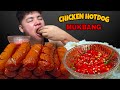 SPICY CHICKEN HOTDOG | Mukbang Philippines | Mukbang Asmr | Mhers tv