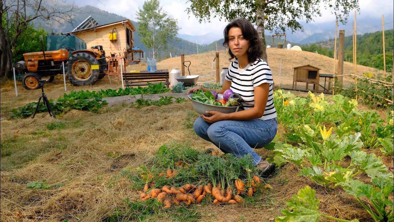 #25 COME VIVO ISOLATA IN MONTAGNA: ORTO, PECORE E RACCOLTO