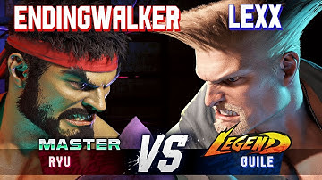 SF6 ▰ ENDINGWALKER (Ryu) vs LEXX (Guile) ▰ High Level Gameplay