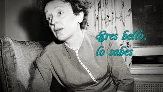 Édith Piaf - T'es Beau, Tu Sais - Subtitulado al Español chords