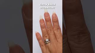 How to Grow Nails Overnight 2022 | Nail Growth Hacks! | Top Nail Growth Tips | Remedy #shorts