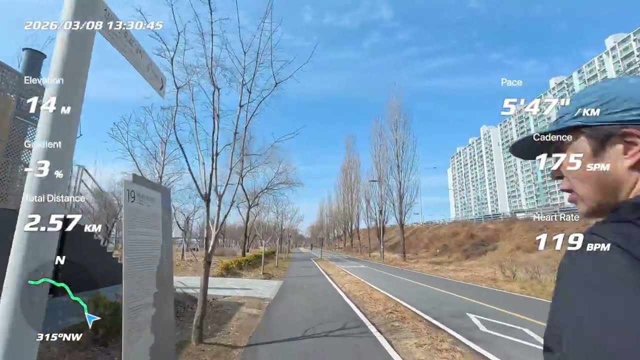 2026.03.08 일요일 서울 마포 Sunday Mapo, Seoul, 10.62km, 5:29/km, 58min