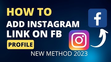How To Add Instagram Link To Facebook 2023